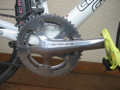クランク DURA-ACE いいだろ。