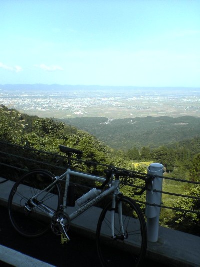 長岡市展望1 結構高いでしょ。