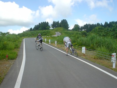 きもちいいい上り坂♪