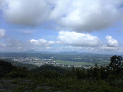 小千谷方面の眺め