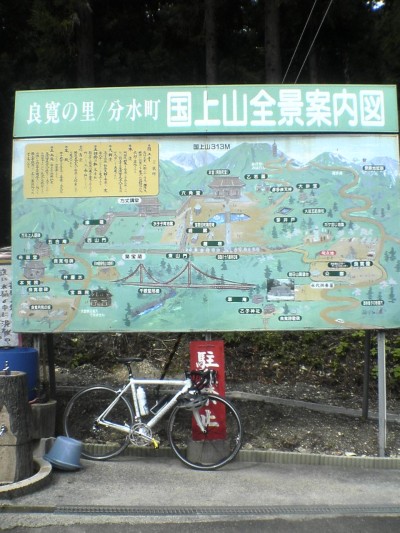 国上寺の地図