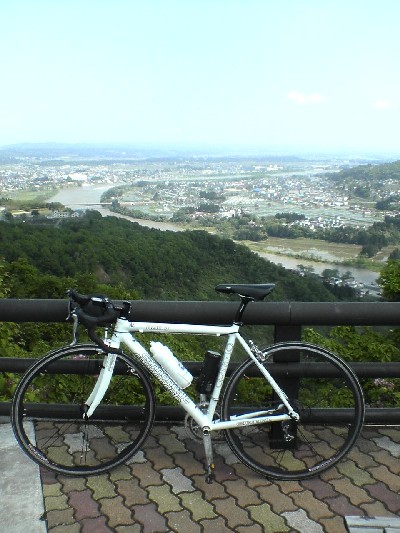 山本山からの小千谷市の眺め